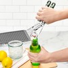 Tovolo 2-in-1 Stainless Steel Can Opener Manual Easy Turn Food-safe