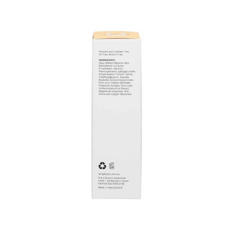 Skin Physics Vitamin C Hydrating Facial Mist Toner 100ml