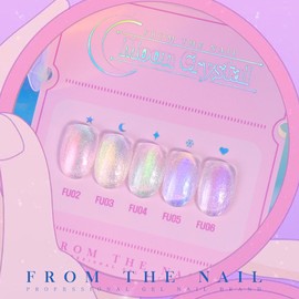 classic nail From the Nail Moon Crystal 5-Piece Set Glitter Gel + Top Gel / 프롬더네일 문크리스탈 5종 세트 글리터젤+탑젤