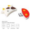 USB Flash Drive 32GB Cute Cow Pattern USB Drive Thumb