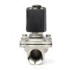 U.S. Solid 3/4" Stainless Steel Solenoid Valve - 24V AC,