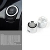 Car Engine Start Stop Switch Button Cover Scratch Resistant Nonfading
