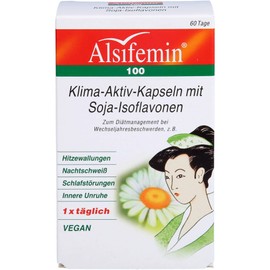 Alsifemin 100 Klima-Aktiv-Kapseln mit Soja-Isoflavonen, 60 S