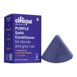 Ethique Purple Solid Conditioner for Blonde & Grey Hair, 60g