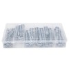 42PCS M4~M6 Tornillo de Expansión Tornillo Kit de Combinación de