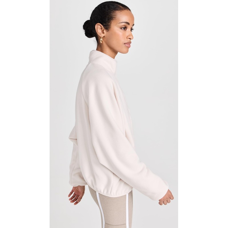 Beyond Yoga Women's Tranquility Pullover, Lunar Rock, Off White, XL