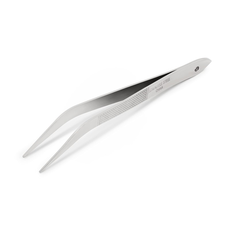 Dritz 918 Serger Tweezers, Silver, 5 inches