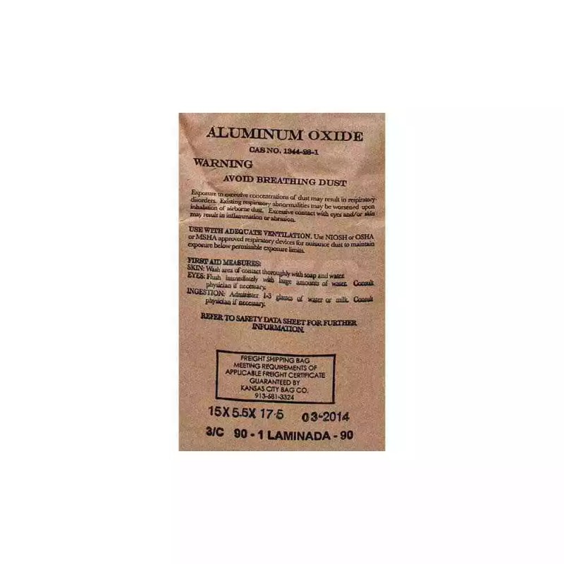 Made in USA Aluminum Oxide Sandblasting Abrasive: Medium Grade 120