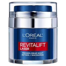 L'Oreal Paris Revitalift Laser x3 Retinol And Niacinamide Pressed Night Cream 50ml