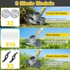 YEXLXLN 6000mAh Electric Weed Wacker Cordless, Battery Powered Weed Eater