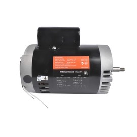 Getanye B128 1HP C-Face Pool Pump Motor, 56J Frame, 3450 RPM, 115/230V, 1.4 SF, Full Rated Single Speed, Replacement for A.O. Smith Hayward Pool Motor