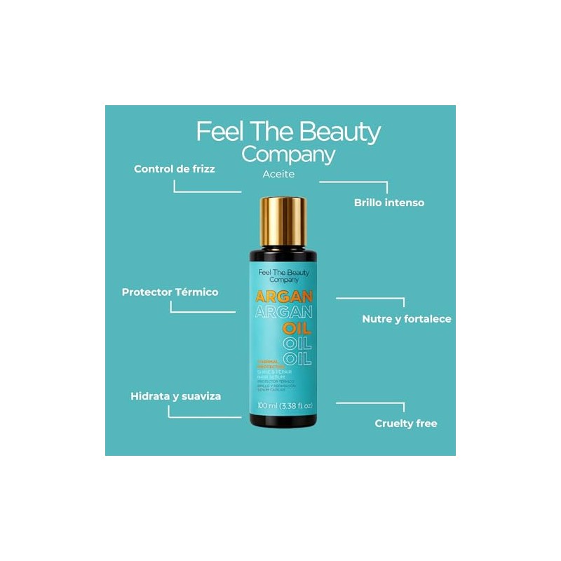 Feel The Beauty Duo Leave In 500ml & Aceite Argan