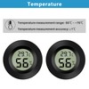 ZHITING Hygrometer Indoor Mini LED Digtal Temperature Humidity Meter for