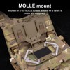 Tactical Vest Phone Holder Molle Mount, Universal Chest Phone Board