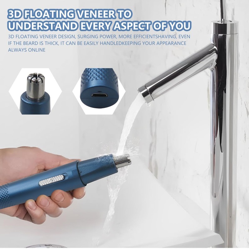 Superior Electric Beard Nose Hair Clipper Easy to Clean Energy