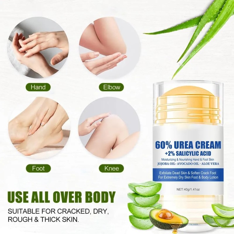 Crema Hidratante Para Pies Resecos Y Agrietados Moisturizing