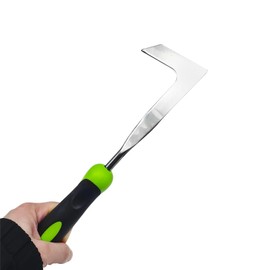 ECGINMAY Crack Hand Weeder Tool Dandelion Weed Puller Tool with Ergonomic Handle Stainless Steel Crevice Weeding Tools Garden Weed Removal Tool for Yard Lawn Garden