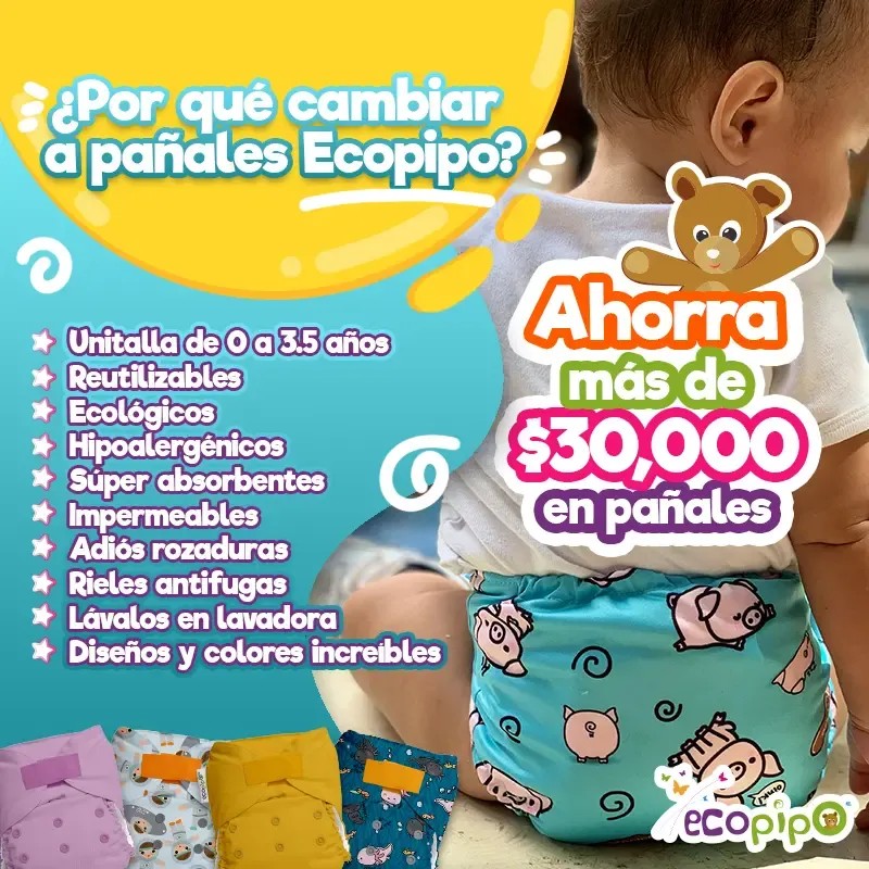 Pañal Ecopipo 4g Erizos