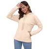 Women's Pullover Hooded Sweatshirt Loose Fit Soft Thumbhole Jacket Kangaroo