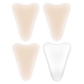 CICKEE Camel Toe Concealer Reusable Silicone Prevention Underwear for Women Cameltoe Hider Cover Insert Pad for Yoga Swimsuit Leggings Activewear Bikini - 3 Pack in Nude 1 Pack in Transparent