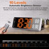 Fuloon 13 inch Large Digital Wall Clock, Digital Alarm Clock,