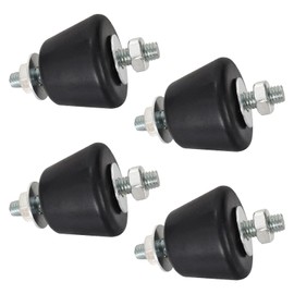 4 PCS Anti Vibration Silentblock, Rubber Bearings,Anti-Vibration Bracket,M8 Universal Air Conditioning Shock Absorber, Suitable for Air Conditioners