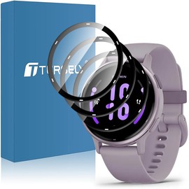 【3 Pack】T Tersely Screen Protector for Garmin vivoactive 5 Ultra Clear PMMA Curved Film, Protective Full Coverage Film Accessories Compatible with Garmin vívoactive 5