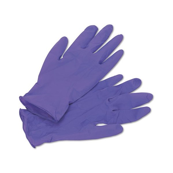 Kimberly-Clark Professional Powder-Free Exam Gloves, Non-Latex, Medium, 100/BX, Purple