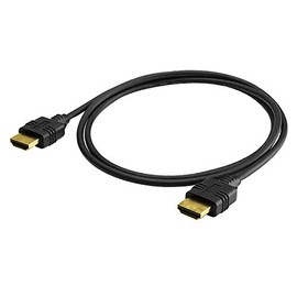 Hicon HI-HI-HIMM-0030 30 cm 4K 60fps UHD HDMI Cable Premium High Speed 18 GBit/s HDR 10 3D with Ethernet 0.3 m Compact Highly Flexible