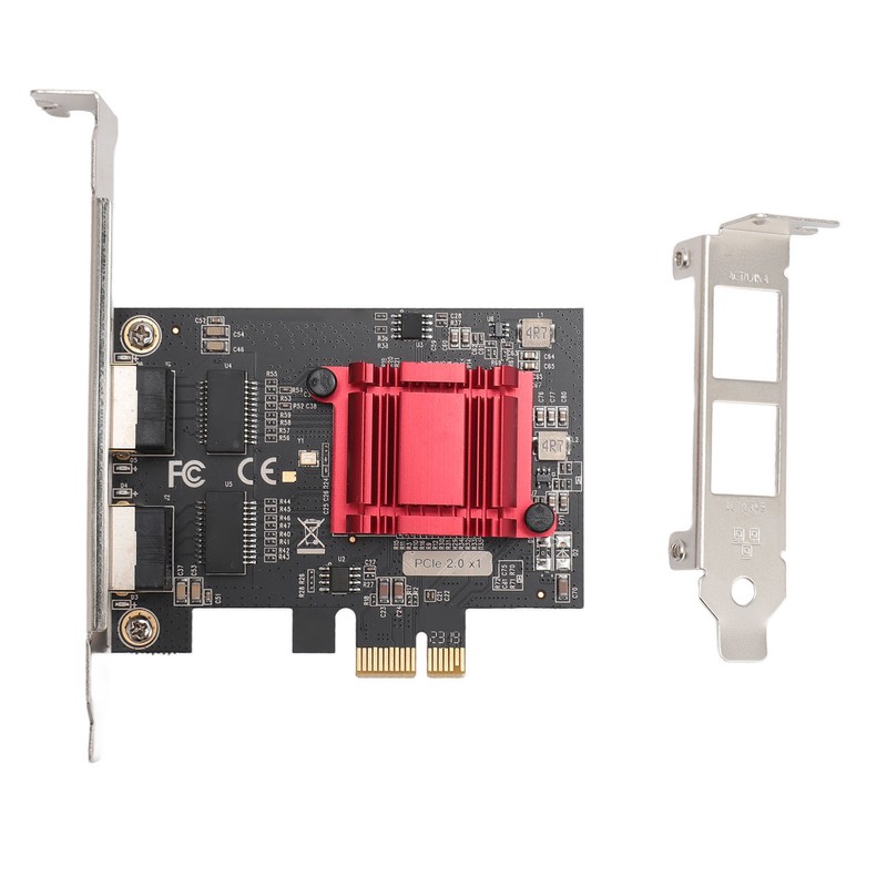 PCIe X1 Network Card Professional RJ45 Dual Port PCIe Gigabit