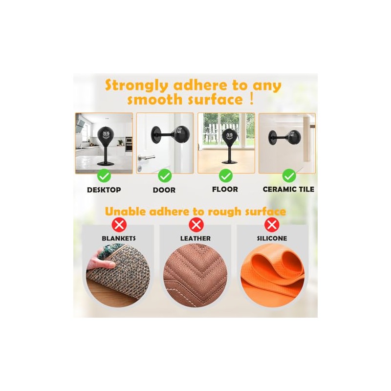 SVANE Strong Suction Desktop Punching Bag - Stress Relief Boxing