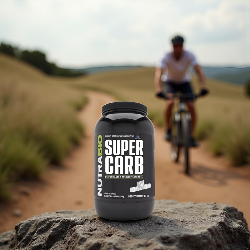 NutraBio Super Carb, Carbohydrate Powder with Cluster Dextrin & Electrolytes,