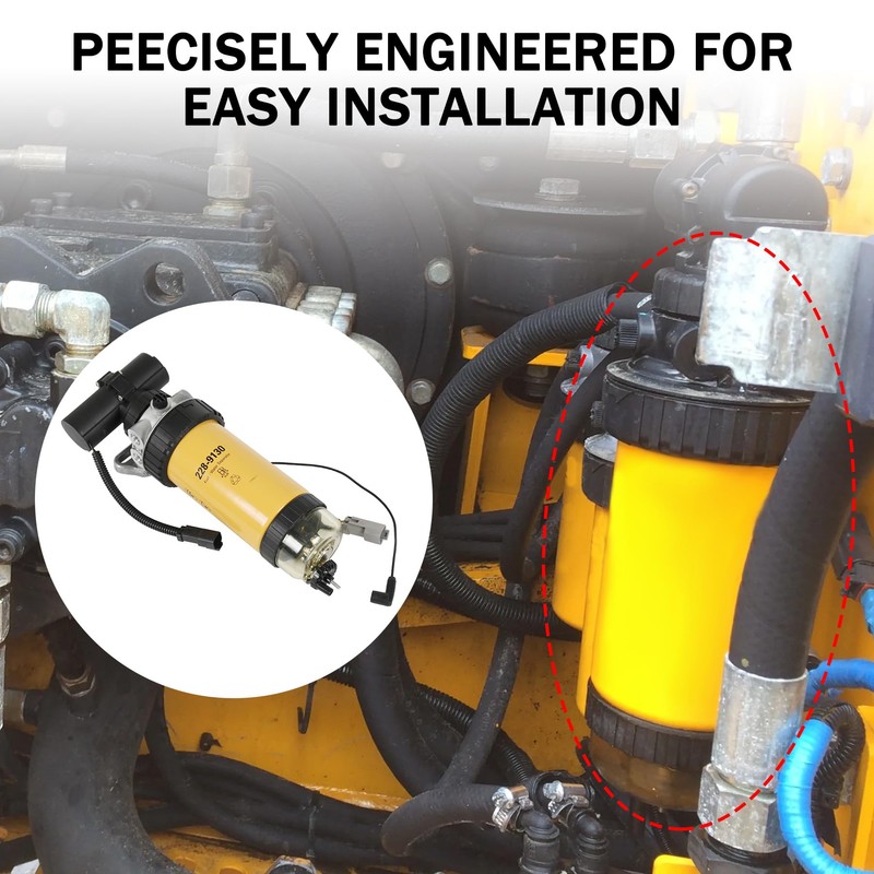 LDMINDA Fuel Filter Assembly With Fuel Pump 228-9129 Compatible with