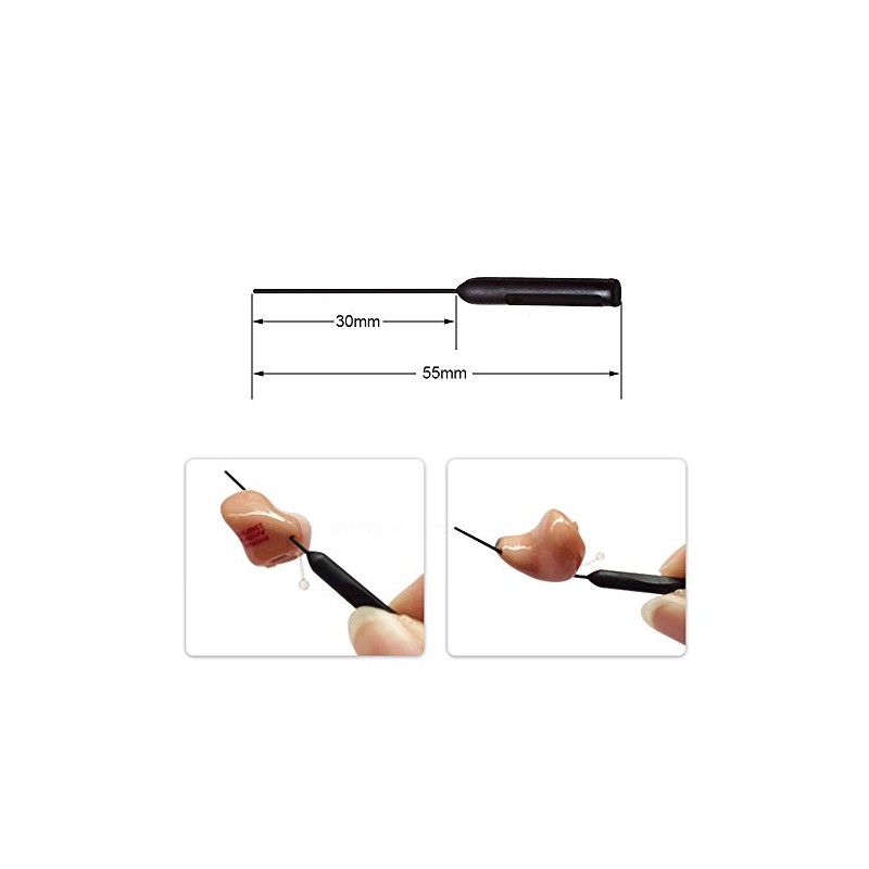 Hearing Aid Vent Cleaning Tool Earpiece Earmold Vent Cleaner (2)