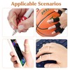 7pcs Oval Finger Splint and 5pcs Finger Sleeve, Thumb Splint,