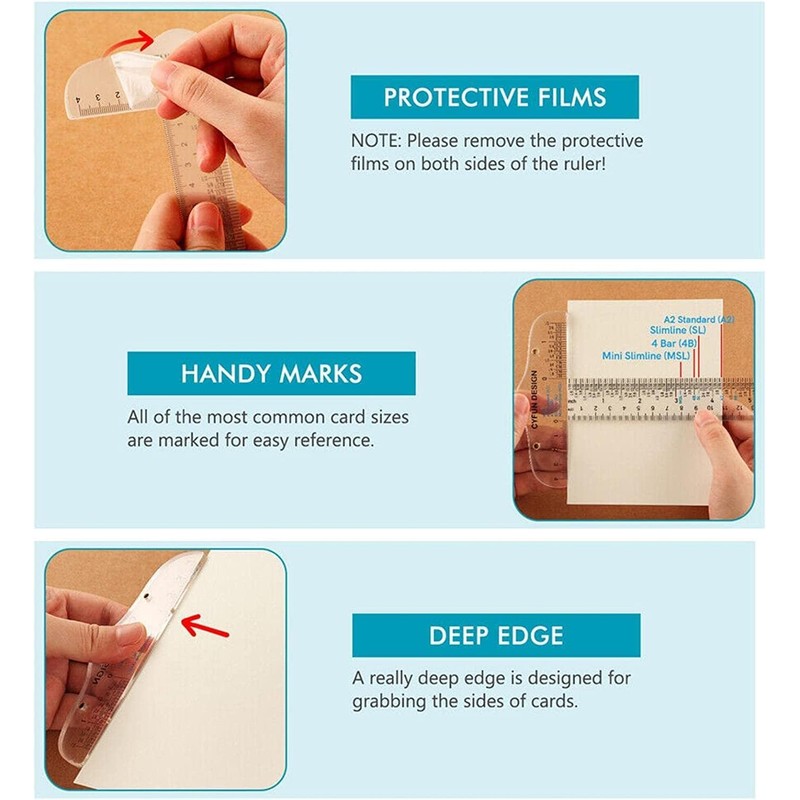 6 Inches Clear Acrylic T-Square Ruler, T Square Ruler, Drafting