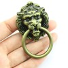 Tegg 5PCS Ancient Bronze Chinese Style Lion Head Pull Handle
