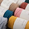 S SENSY 2 Skeins of Premium Macrame Cord 3mm 100%