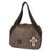 CHALA Bowling Bag - Cross - Stone Gray