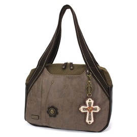 CHALA Bowling Bag - Cross - Stone Gray