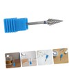 Healeved Nail Art Tools Kit 2pcs Drill Bits Cuticle Drill