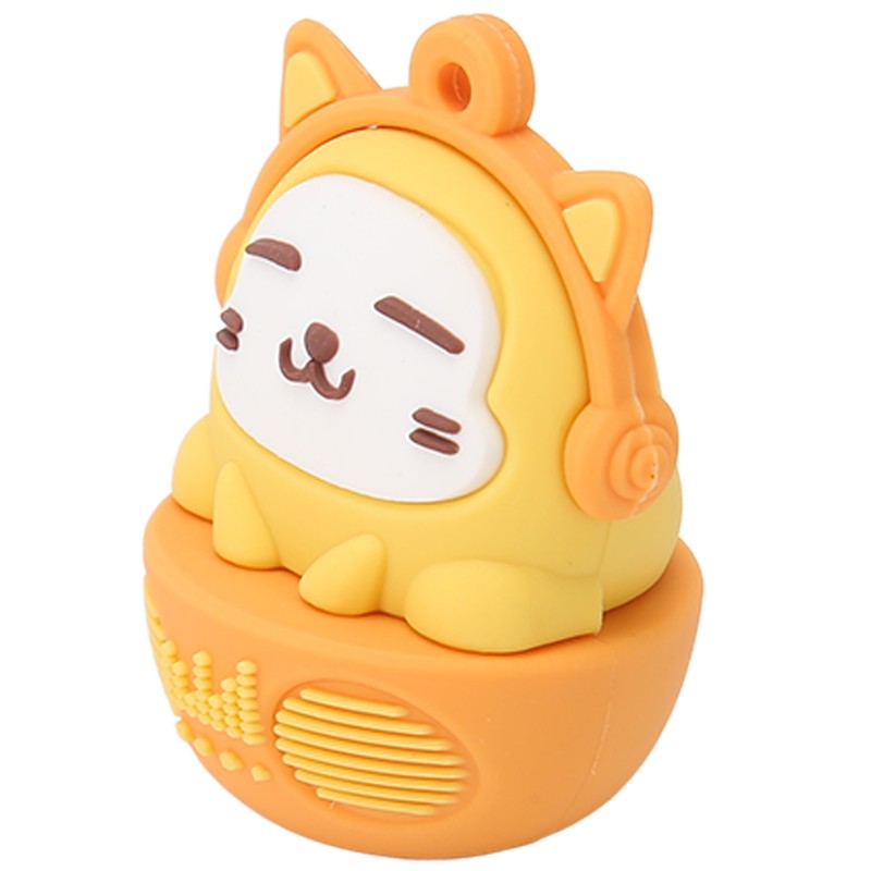 Cartoon Flash Drive PVC USB2.0 Cat Pattern Plug and Play