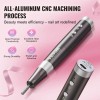 Portable Electric Nail Drill 30000Rpm Brushless Motor Rechargeable US Plastic