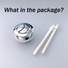 Toilet Tank Button Toilet Button Dual Push Flushing Toilet Button