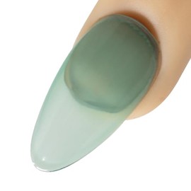 Young Nails Mani-Q Color Gel Polish - Soft Gel Nail Polish for Natural Nails, Nail Enhancements, Builder Gel, Fast Curing LED/UV Soak-Off Gel, Use w/Gel Base & Top Coat, 1/3 oz, Frog Opera