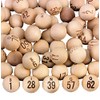 S&S Worldwide - mp-W9509 Wooden Bingo Balls (Pack of 75)