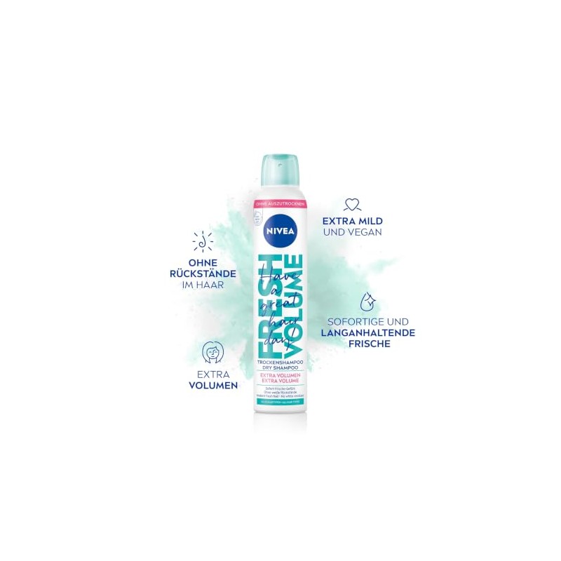 NIVEA Fresh Volume Trockenshampoo Alle Haartypen 200ml