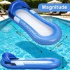 Water Floating Hammock, Inflatable Pool Floats For Adults With Headrest,