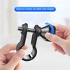 BF BAFANG 30mm Adjustable Diving Light Arm Mount Clip Flashlight