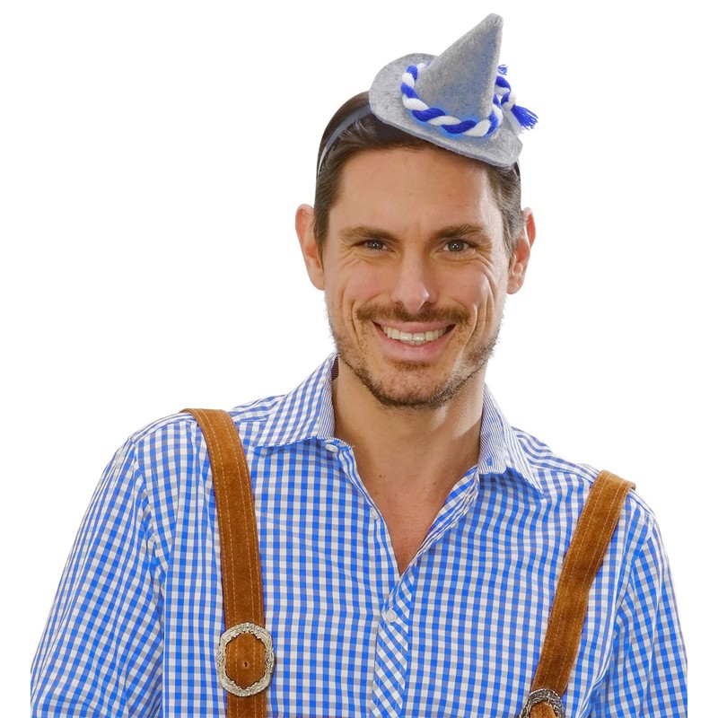 WIDMANN 0065E ? Bavarian Mini Hat On Headband, One Size